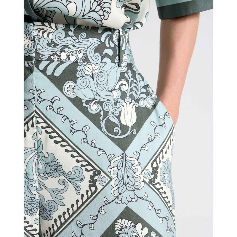 Cue Ornate Tile Wide Leg Pant image number 2